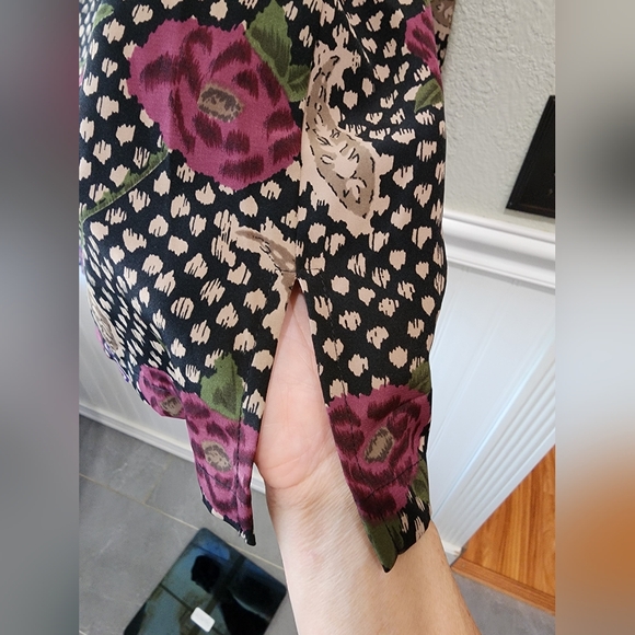 Sag Harbor Blouse Size 16 Floral Button Up - Picture 6 of 6
